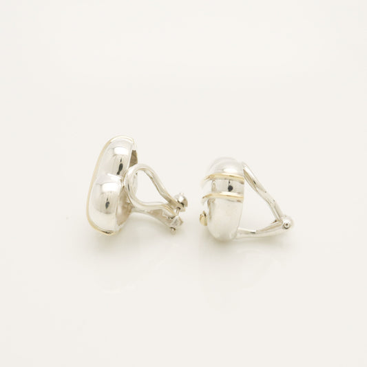 Tiffany & Co. Heart and Arrow Earrings in Sterling Silver , Weight: 6.64g