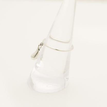 Tiffany & Co. Teardrop Ring, 925 Sterling Silver, 14.5g