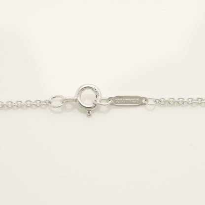 Tiffany & Co. Triple Heart Plate Necklace Pendant in Sterling Silver Weight: 2.58g