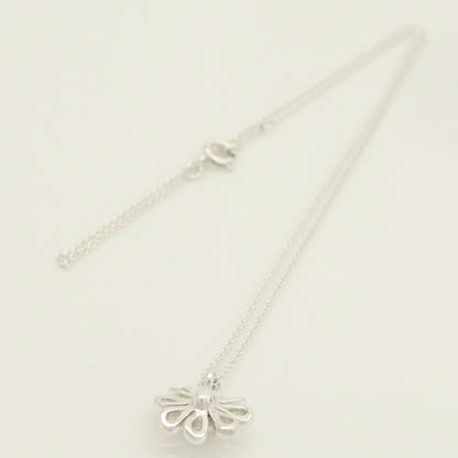 Tiffany & Co. Daisy Flower Necklace Pendant, Silver 925, Weight 3.44g