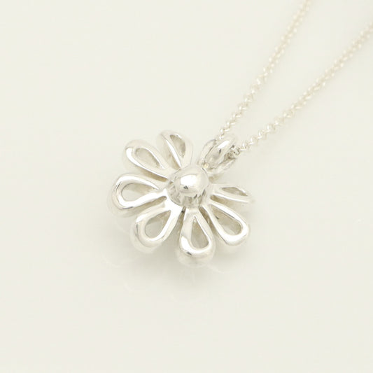 Tiffany & Co. Daisy Flower Necklace Pendant, Silver 925, Weight 3.44g