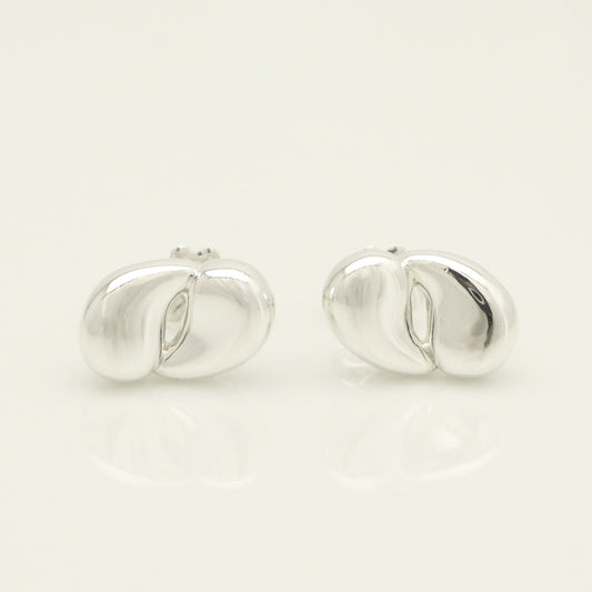 Tiffany & Co. Double Teardrop Earrings in Sterling Silver - Weight: 5.02g