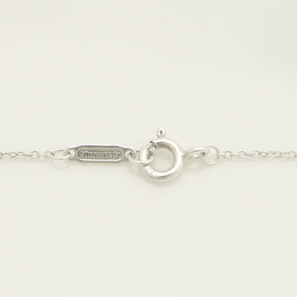 Tiffany & Co. Notes Letter Round Initial Y Disc Necklace in Sterling Silver - Weight: 3.01g