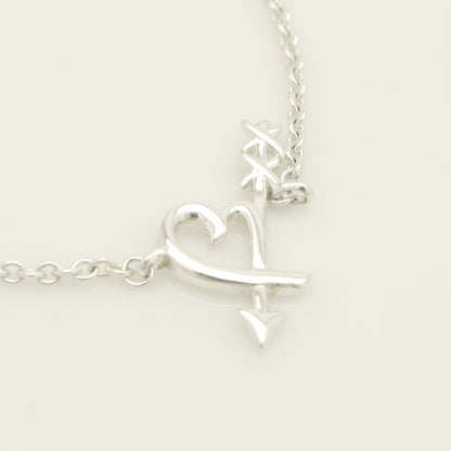 Tiffany & Co. TIFFANY & Co. Loving Heart Arrow Paloma Picasso Bracelet, 925 Sterling Silver, Weight 1.38g