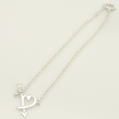 Tiffany & Co. TIFFANY & Co. Loving Heart Arrow Paloma Picasso Bracelet, 925 Sterling Silver, Weight 1.38g