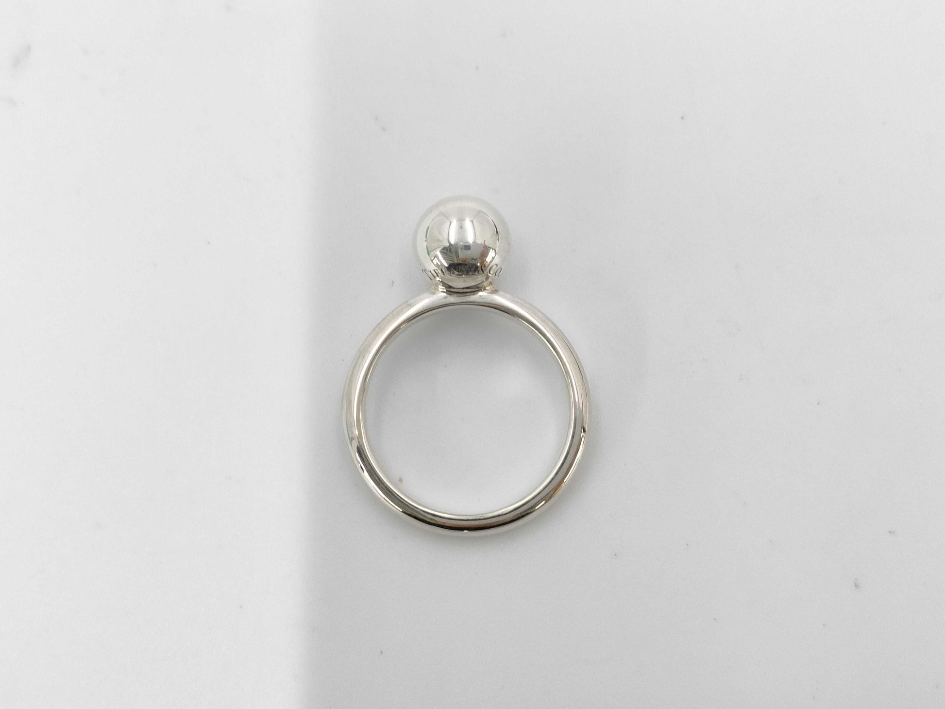 Tiffany & Co. Tiffany HardWear Ball Ring, 925, 2.7g, Silver, Size 7