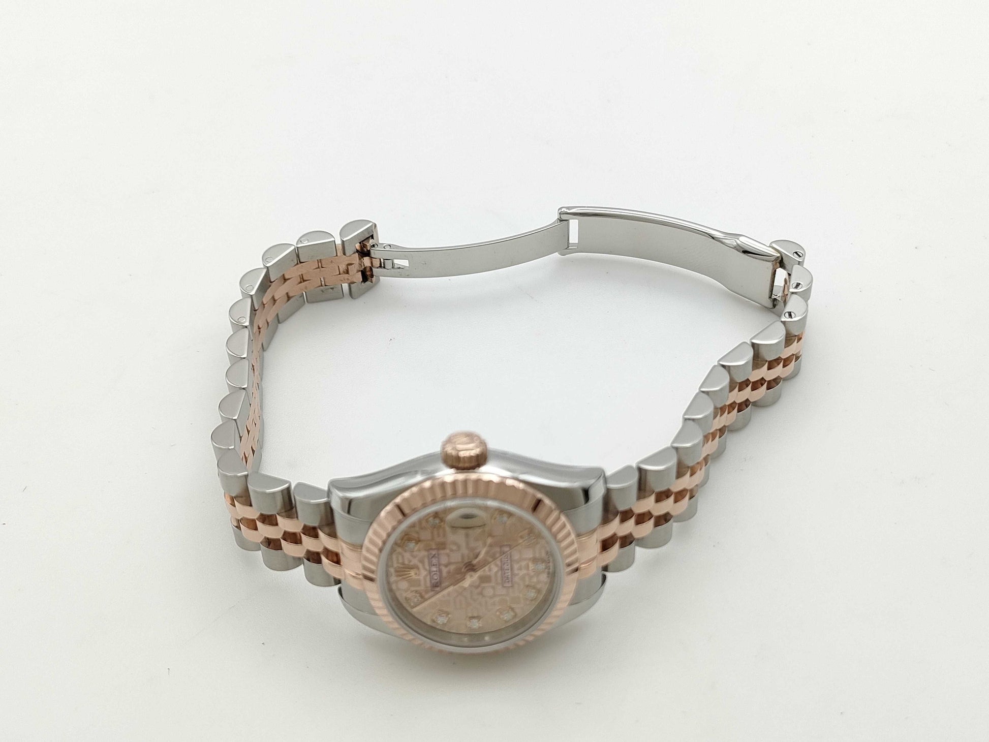 ROLEX 179171G 74Z421S3 Pink Horicon Women's Watch