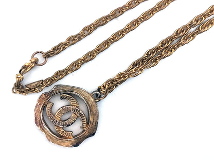CHANEL Coco Mark Necklace Necklace