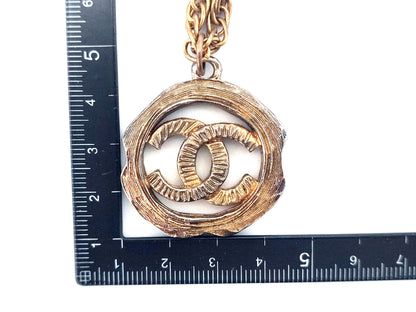 CHANEL Coco Mark Necklace Necklace