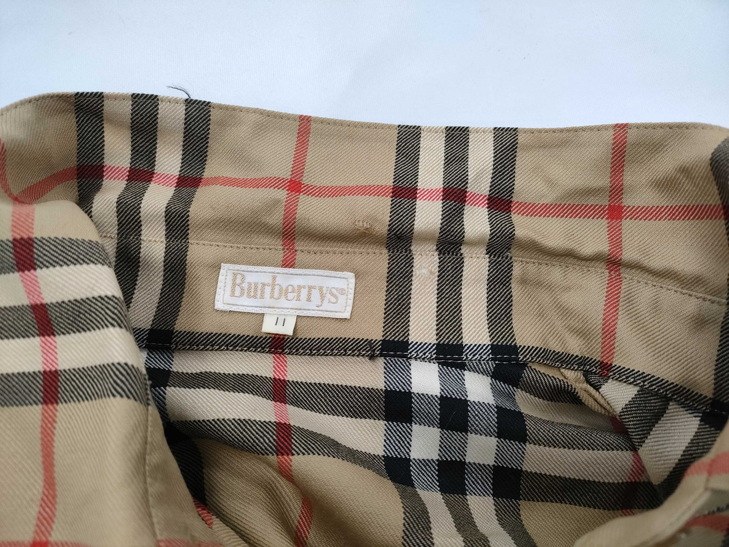 Burberrys Nova Check Shirt 11AR C-TK83 Shirt