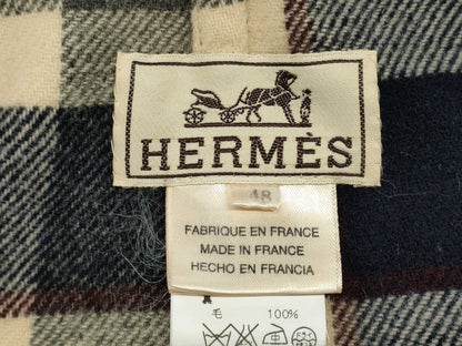 HERMES Men's Long Coat, Size 48