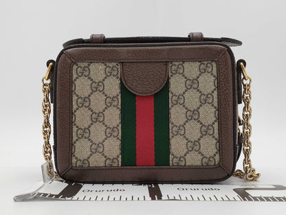 GUCCI GUCCI Gucci Offdia 602576 Chain Sherry Line Shoulder Bag