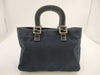 FENDI FF hardware denim handbag