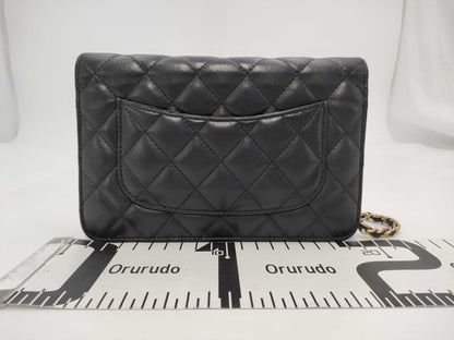 CHANEL Romance Chain Wallet Shoulder Bag Serial Seal Shoulder Bag