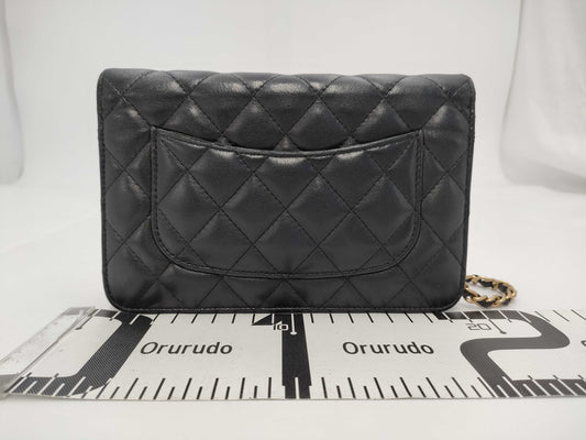 CHANEL Romance Chain Wallet Shoulder Bag Serial Seal Shoulder Bag