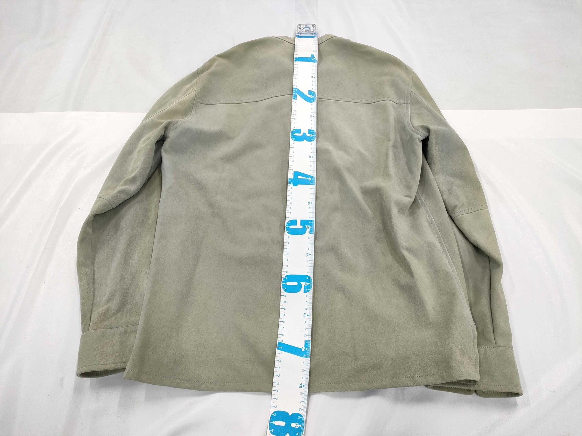 EMMETI Goatskin Jacket Size 48 Hanger Included Tags Stored Jacket