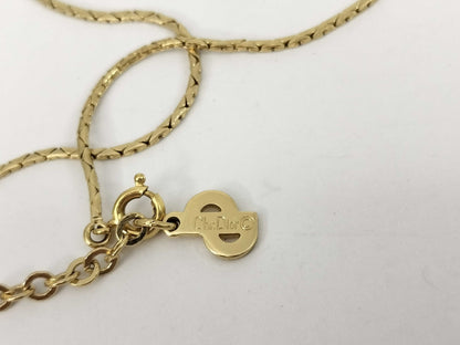 Dior Gold Rhinestone Necklace