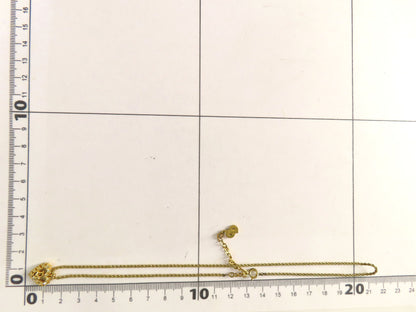 Christian Dior Gold Rhinestone Necklace