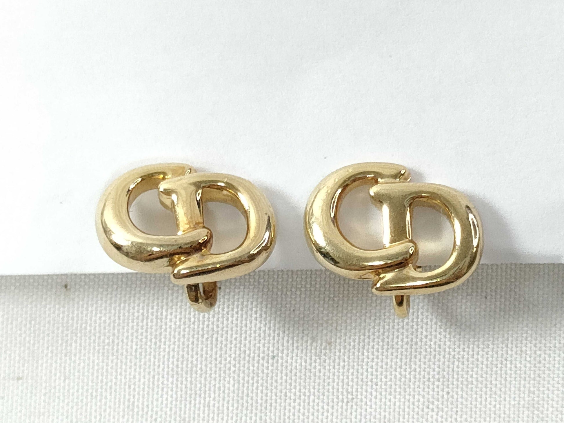 Dior Gold Earrings