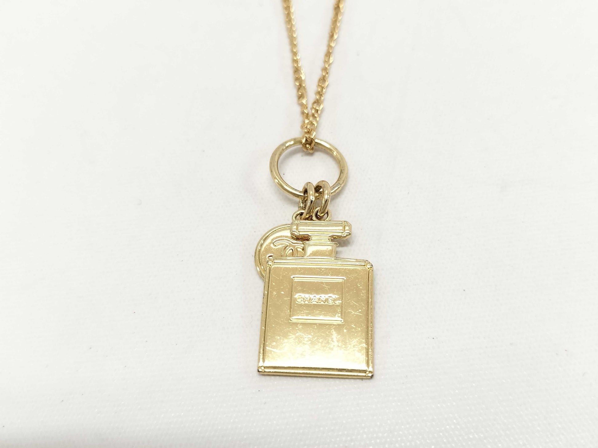 CHANEL Chanel Necklace Gold Non-Original Chain Necklace