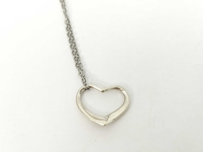 Tiffany & Co. Tiffany & Co. Open Heart Tiffany Necklace Open Heart 925 Non-Original Chain Necklace