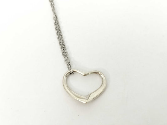 Tiffany & Co. Tiffany & Co. Open Heart Tiffany Necklace Open Heart 925 Non-Original Chain Necklace