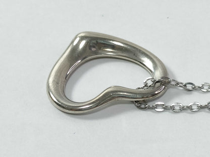 Tiffany & Co. Open Heart 925 Necklace with Non-Original Chain