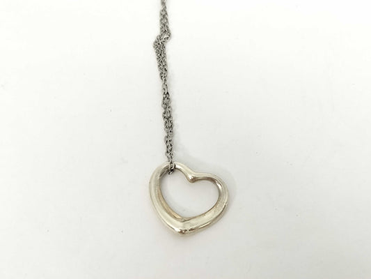Tiffany & Co. Tiffany & Co. Open Heart Tiffany Necklace Open Heart 925 Non-Original Chain Necklace