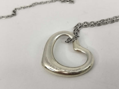 Tiffany & Co. Tiffany & Co. Open Heart Tiffany Necklace Open Heart 925 Non-Original Chain Necklace