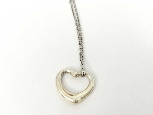Tiffany & Co. Tiffany & Co. Open Heart Tiffany Necklace Open Heart 925 Non-Original Chain Necklace