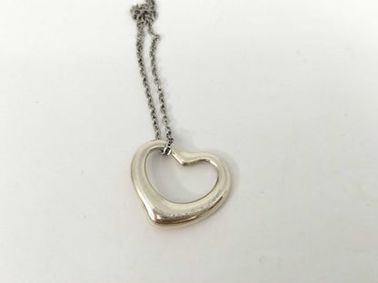 Tiffany & Co. Tiffany & Co. Open Heart Tiffany Necklace Open Heart 925 Non-Original Chain Necklace