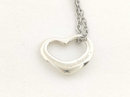 Tiffany & Co. Tiffany & Co. Open Heart Necklace in 925, 2.9g