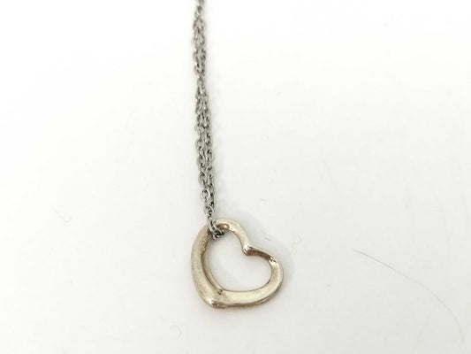 Tiffany & Co. Tiffany & Co. Open Heart Tiffany Necklace Open Heart 925 Non-Original Chain Necklace
