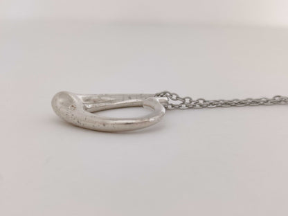 Tiffany & Co. Open Heart Tiffany Necklace Open Heart 925 Non-Original Chain Necklace