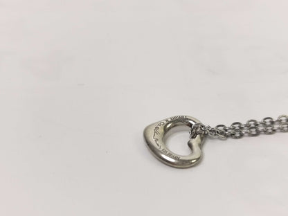 Tiffany & Co. Open Heart Tiffany Necklace Open Heart 925 Non-Original Chain Necklace