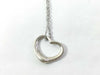Tiffany & Co. Open Heart 925 Necklace with Non-Original Chain