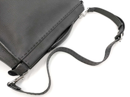 FENDI Peekaboo 2-Way Leather Tote Bag