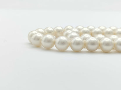 Faux Pearl Sterling Silver 87.8g Necklace 