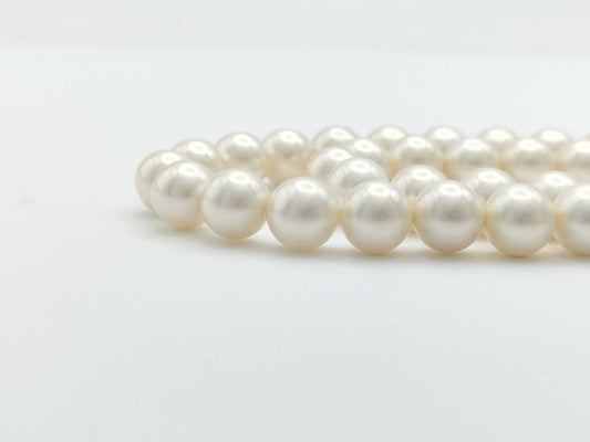 Faux Pearl Sterling Silver 87.8g Necklace 