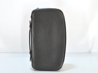 LOUIS VUITTON Taiga Organizer Atoll Black M30652 Wallet