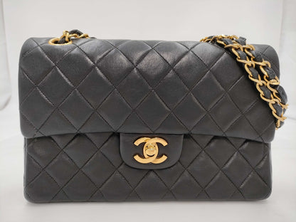 CHANEL Matelasse 23 Double Flap Double Chain Shoulder Bag