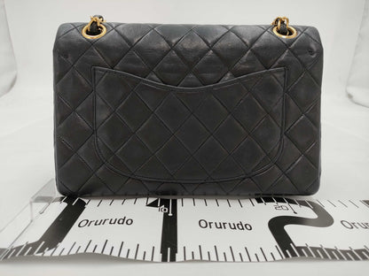 CHANEL Matelasse 23 Double Flap Double Chain Shoulder Bag