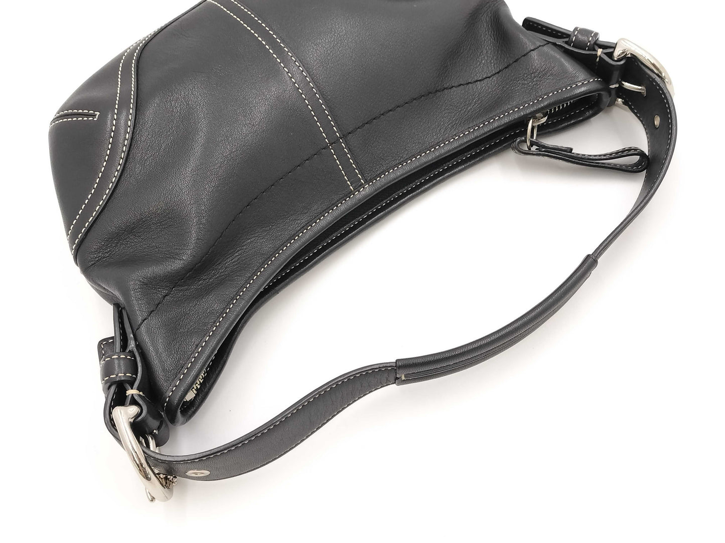 COACH Leather Black Handbag