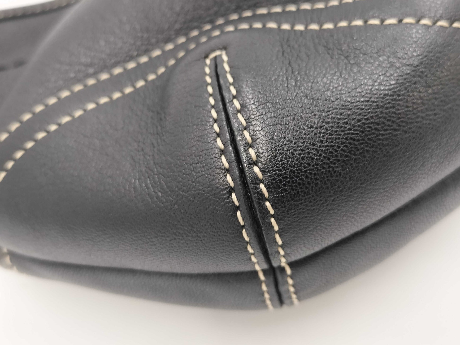 COACH Leather Black Handbag