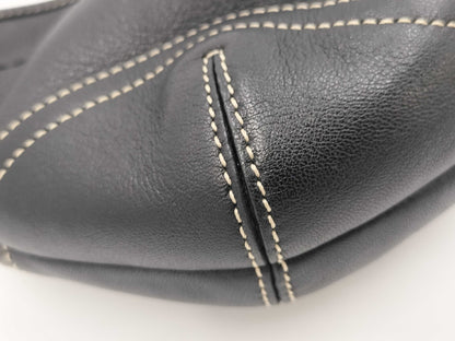 COACH Leather Black Handbag