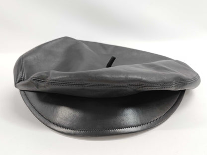 Dior Casquette Leather Black Size 58 Other Apparel