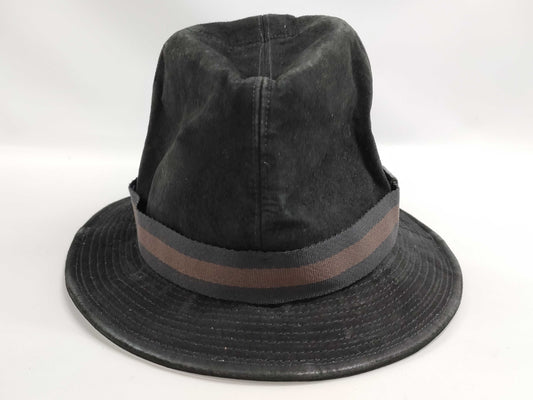 GUCCI Hat 116741 Black Cotton Size 58 Other Apparel
