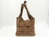 CHANEL Chocobar Suede Patchwork Tote Bag, Brown, 5693901, Handbag