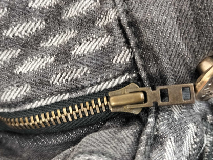 LOUIS VUITTON Damier Denim Pants, Size 29