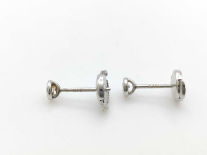Tiffany & Co. By the Yard Diamond PT950 2.2g Earrings 